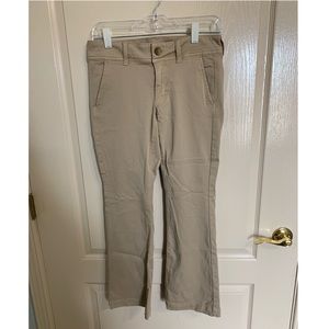 American Eagle khaki kick boot